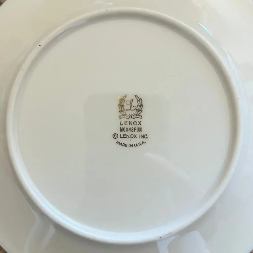 Lenox Moonspun Bread and Butter Plate 6 3/8